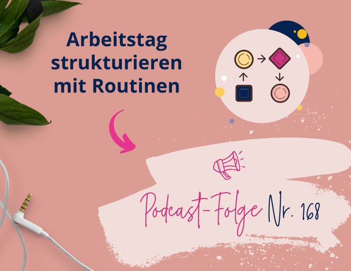 Routine für mehr Produktivität