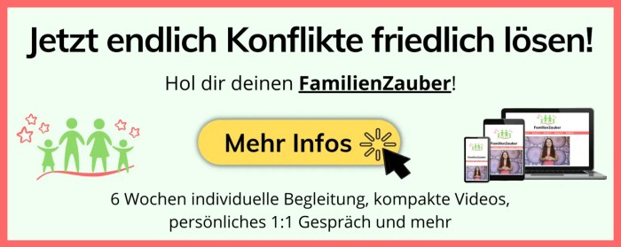 Konstruktive Konfliktlösung in der Familie