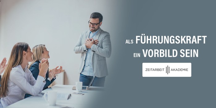 Wie kann ich ein einflussreiches Vorbild für meine Organisation sein?