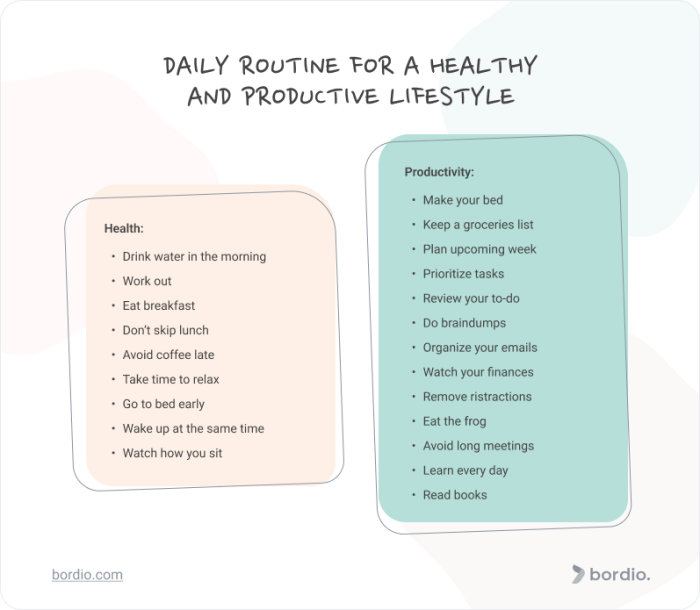 Routine für mehr Produktivität